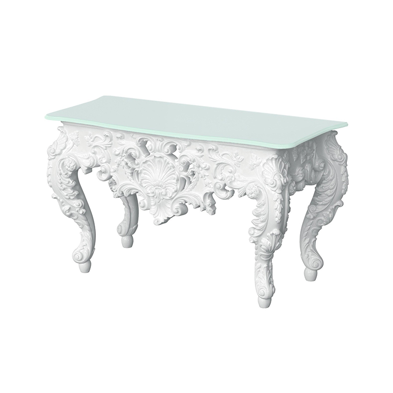 New Antiques Table 127 White