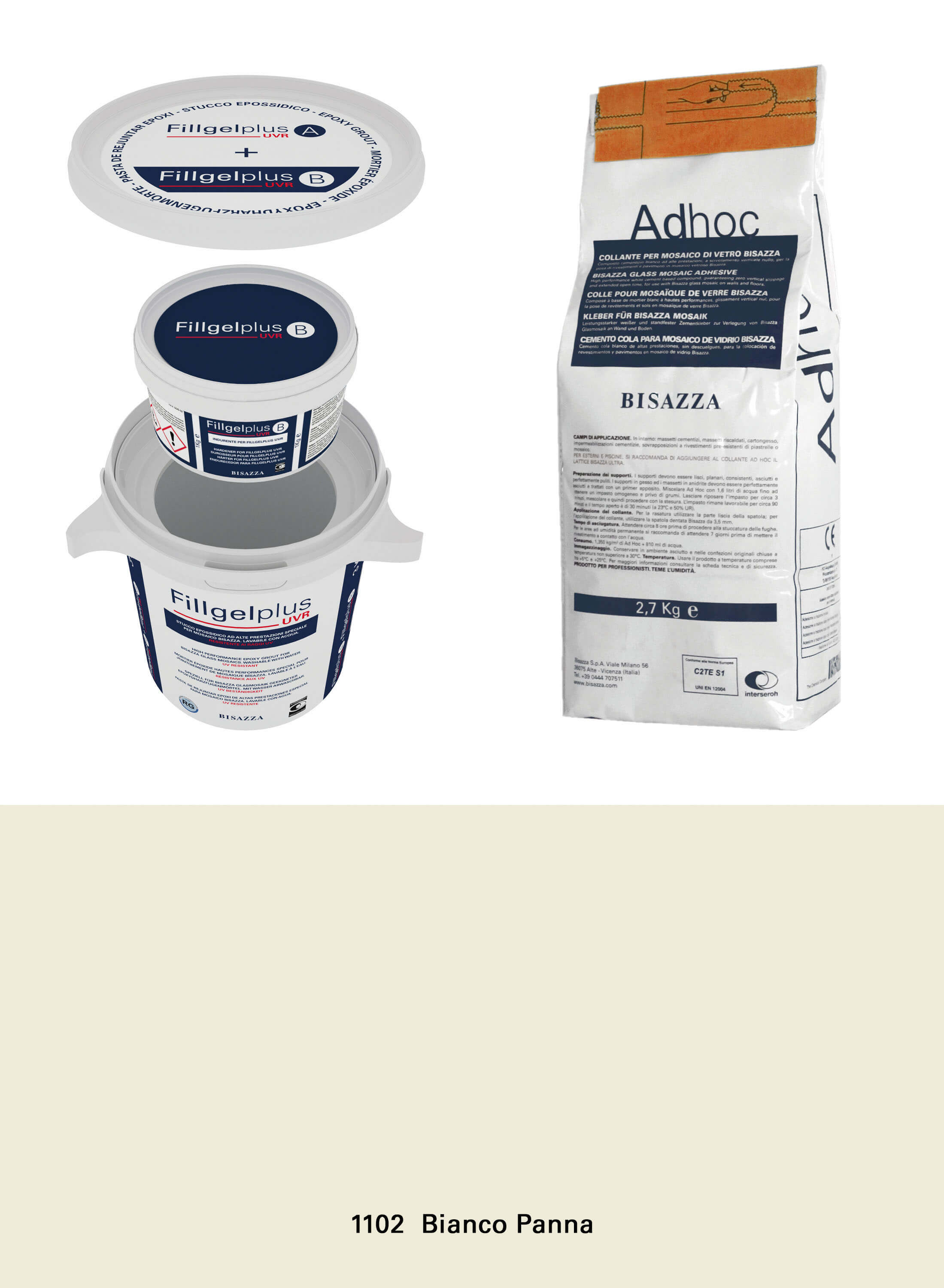 Installation Kit UVR - 1102 bianco panna