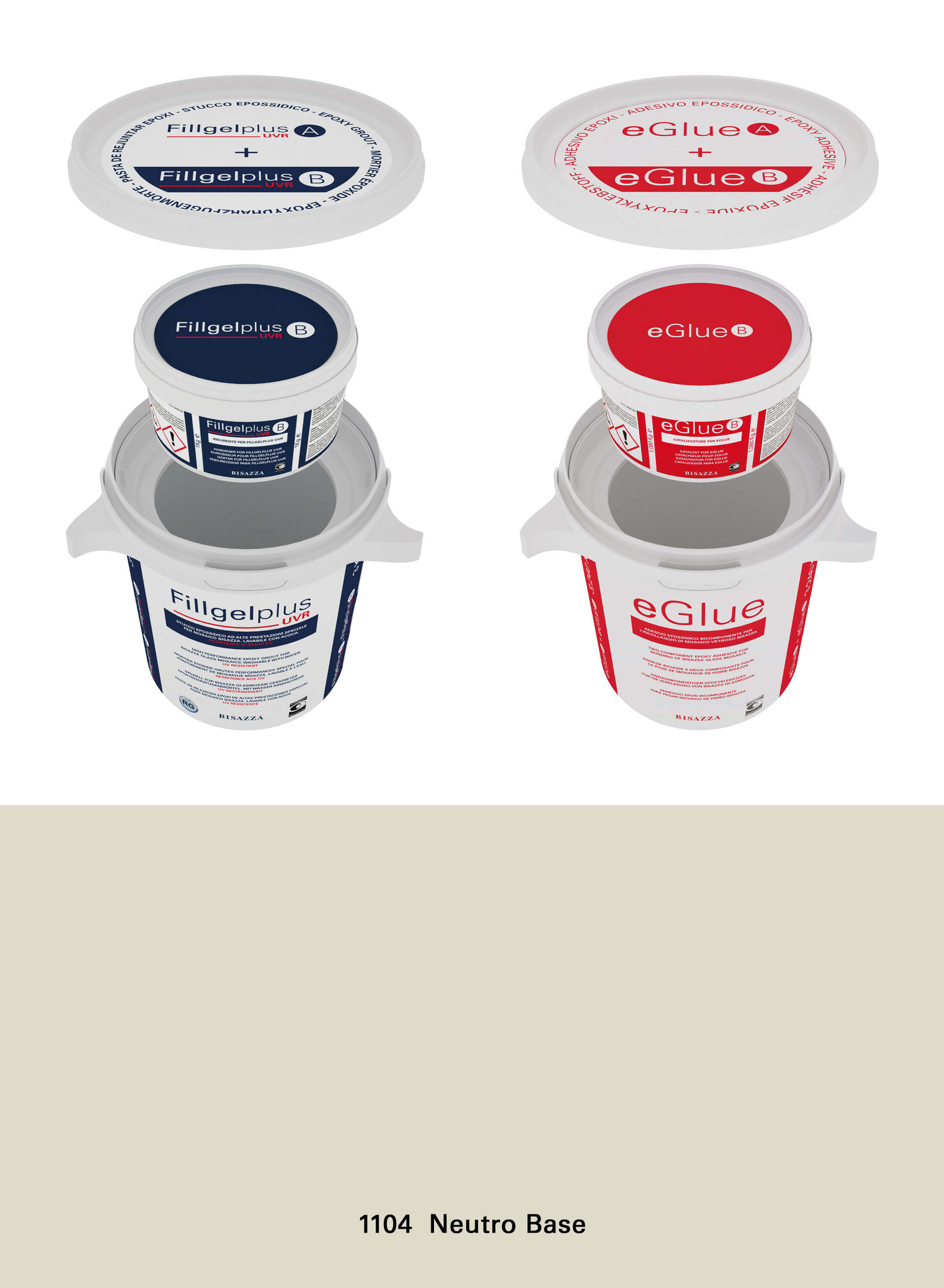 Epoxy Installation Kit UVR - 1104 neutro base