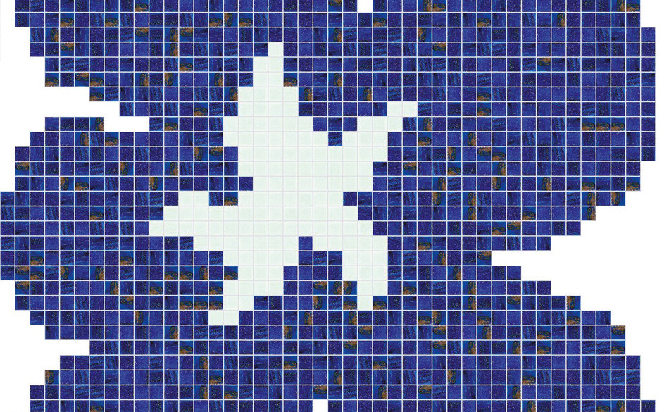 Fiore Blu Grande