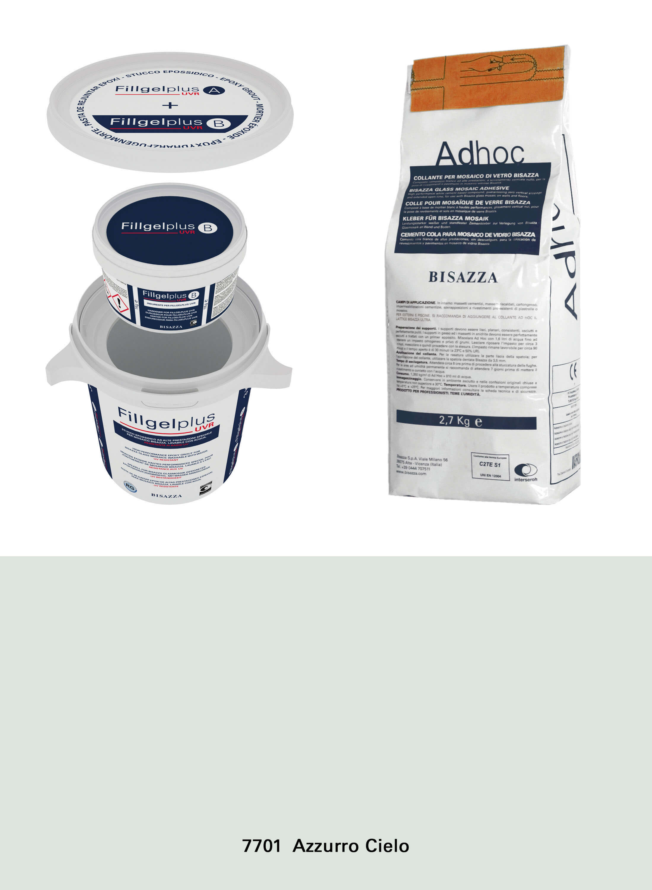 Installation Kit UVR - 7701 azzurro cielo