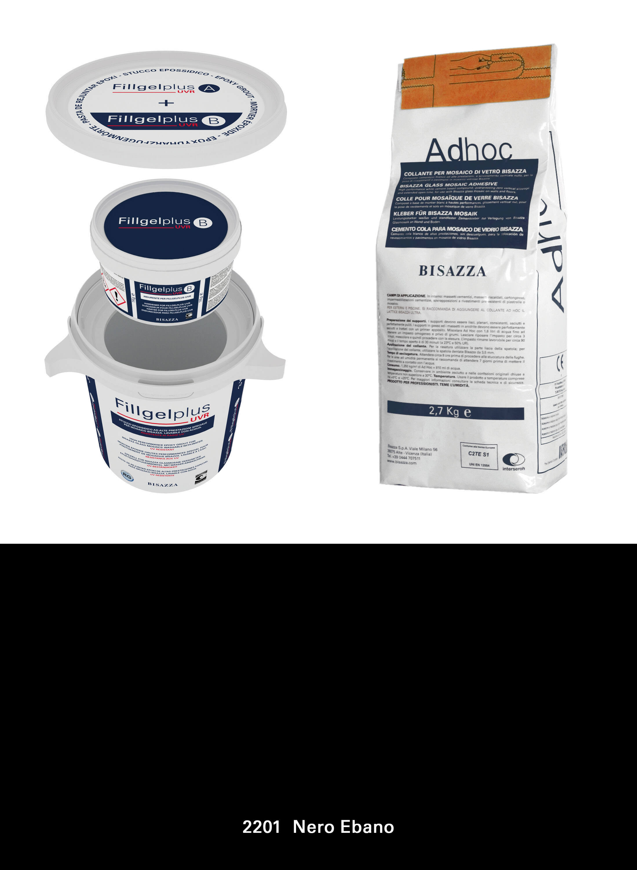 Installation Kit UVR - 2201 nero ebano