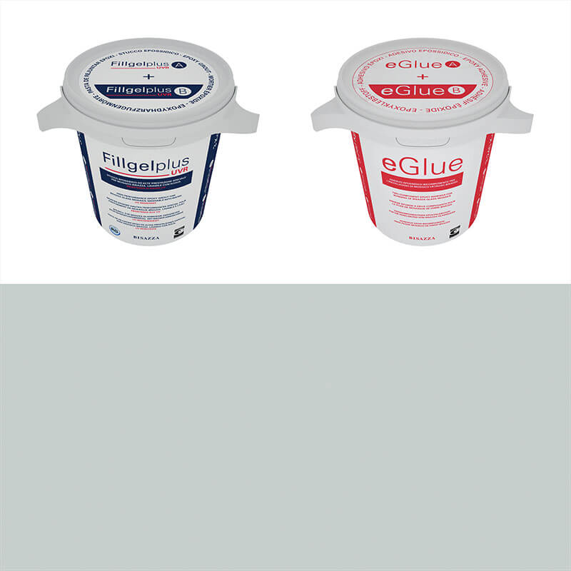 Epoxy Installation Kit UVR - 7704 grigio azzurro