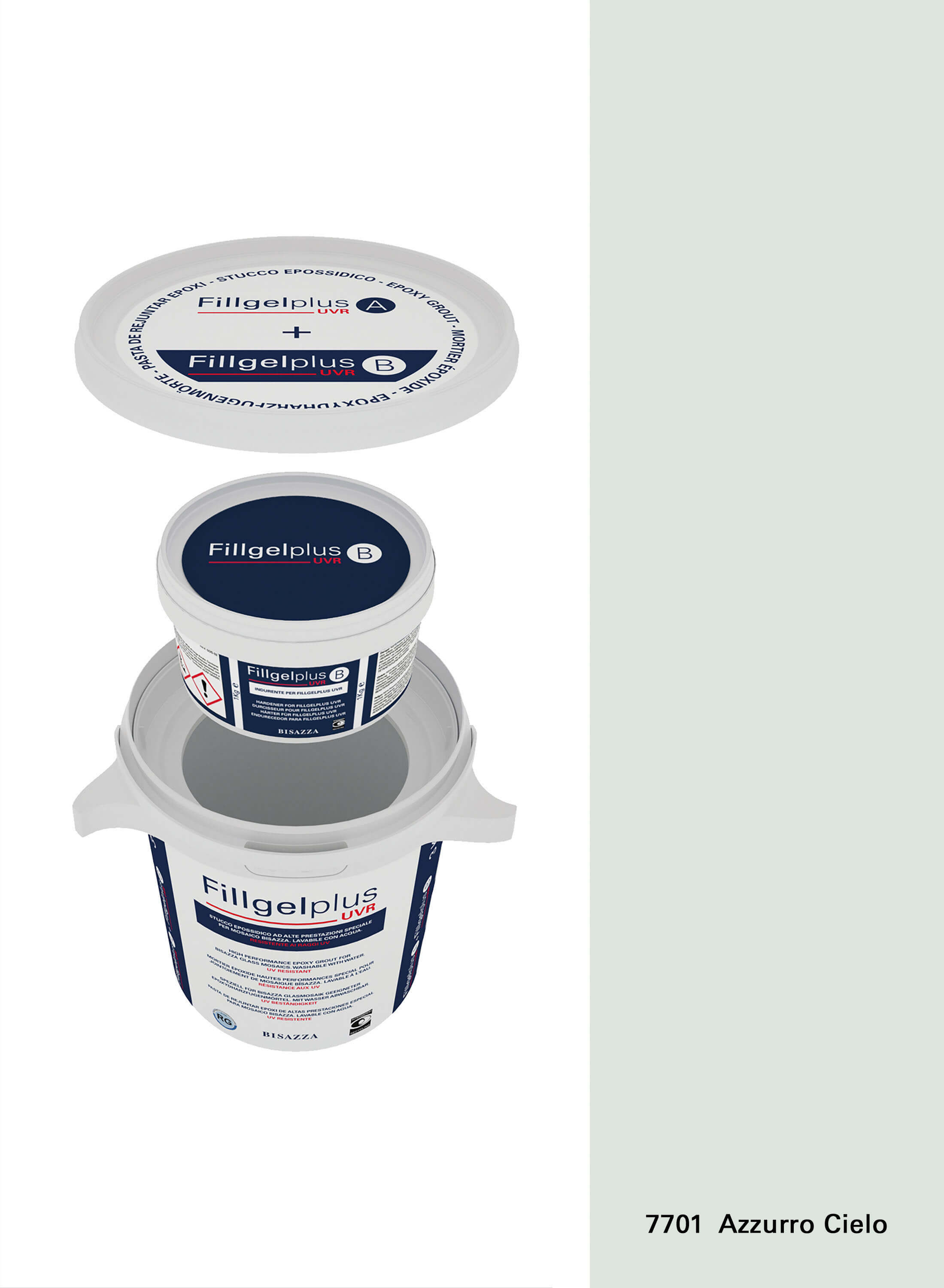 Fillgel Plus UVR - 7701 azzurro cielo