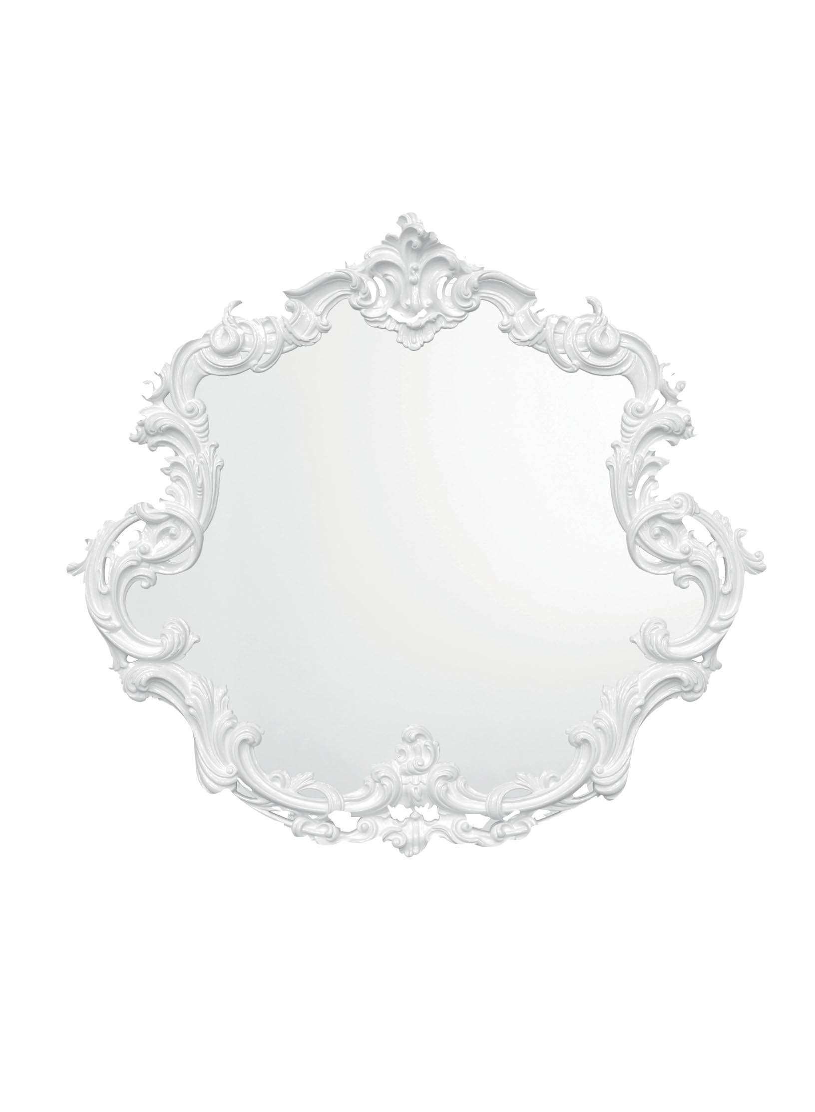 New Antiques Mirror White