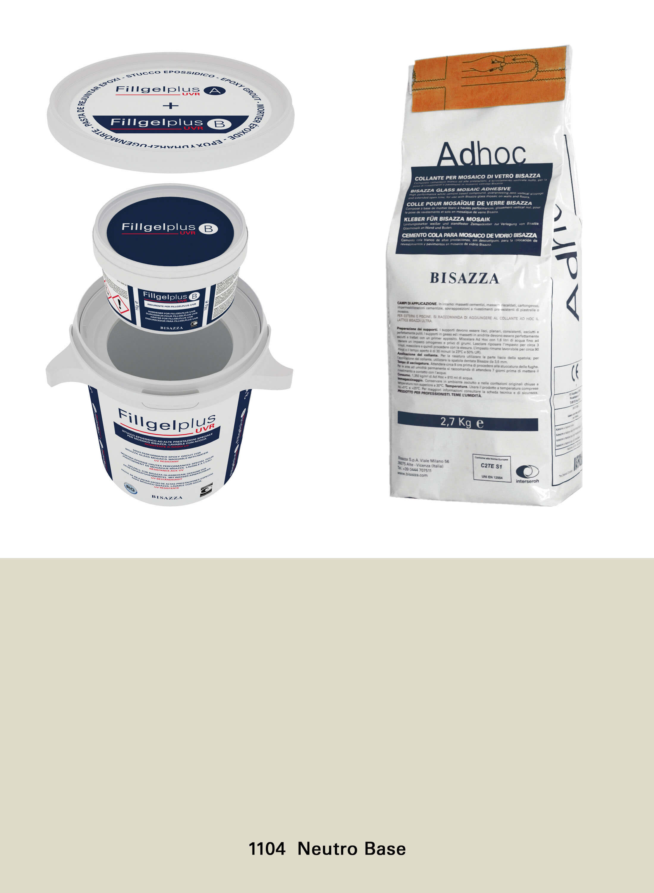Installation Kit UVR - 1104 neutro base