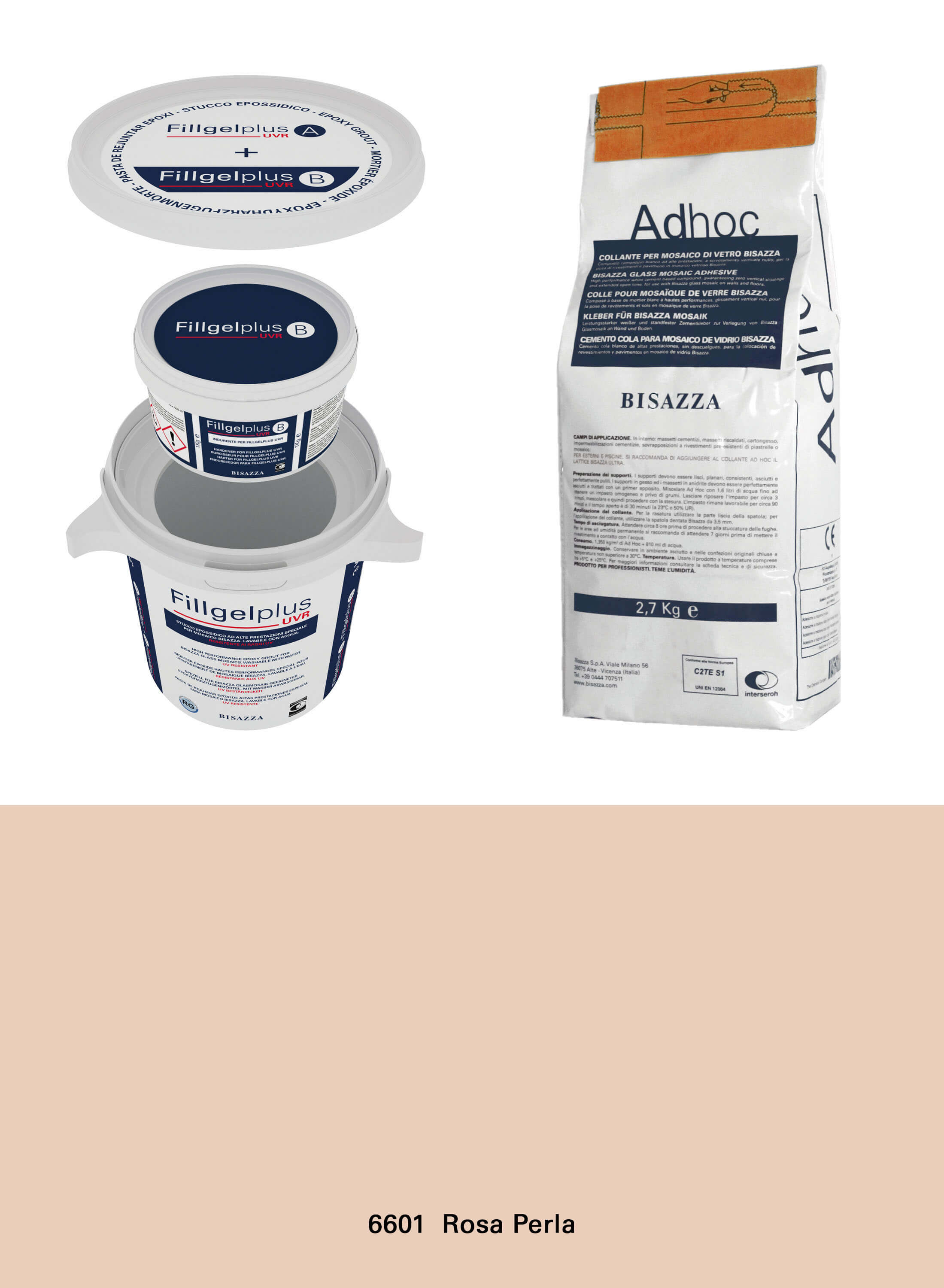 Installation Kit UVR - 6601 rosa perla