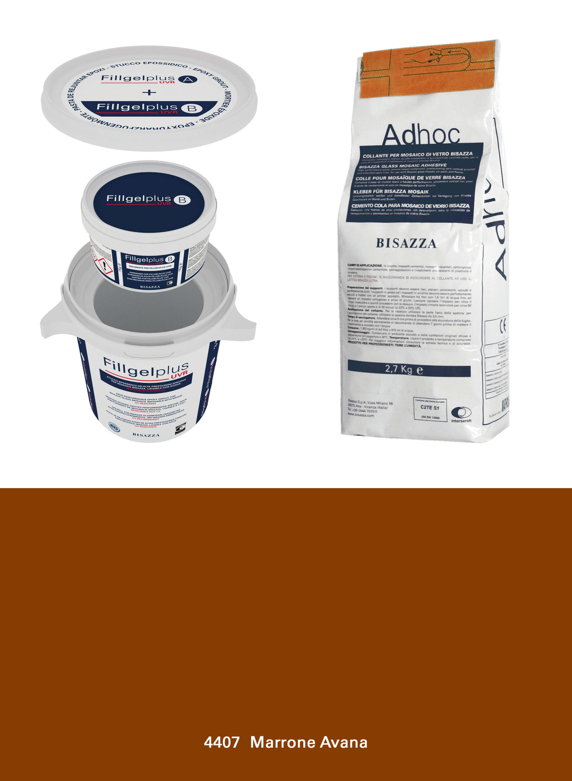 Installation Kit UVR - 4407 marrone avana