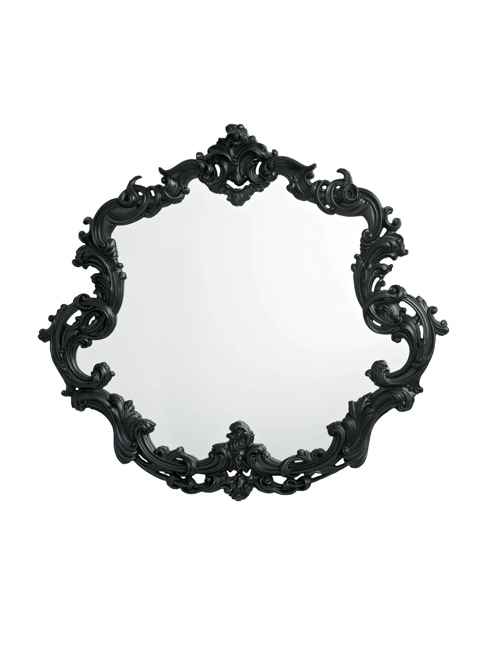 New Antiques Mirror Black