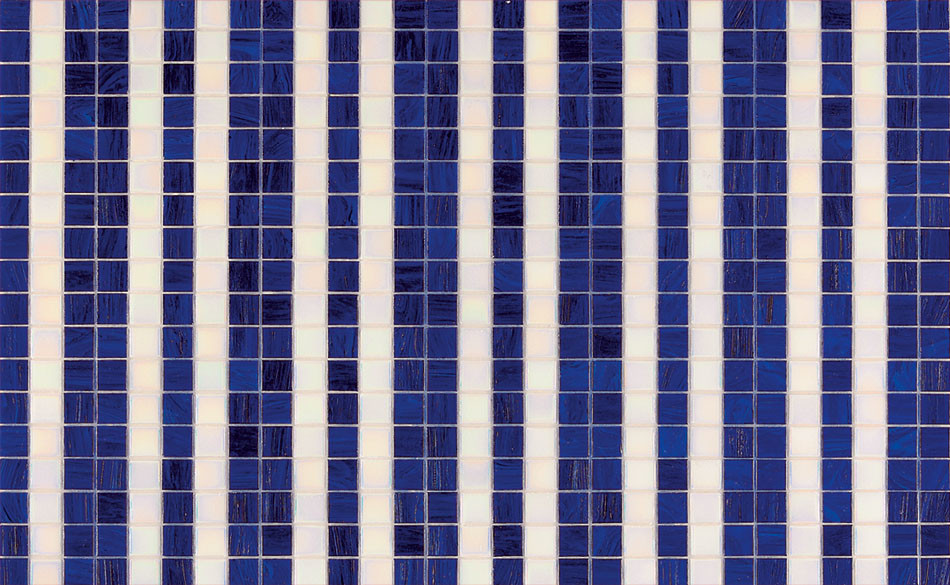 Righe Bianco Blu