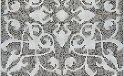 Tulips Grey Pattern