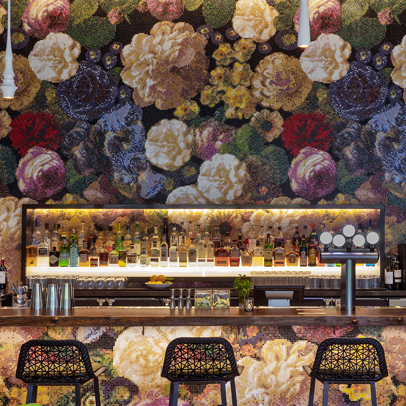 Bold blooms and decorative divergence at the new W PHILADELPHIA